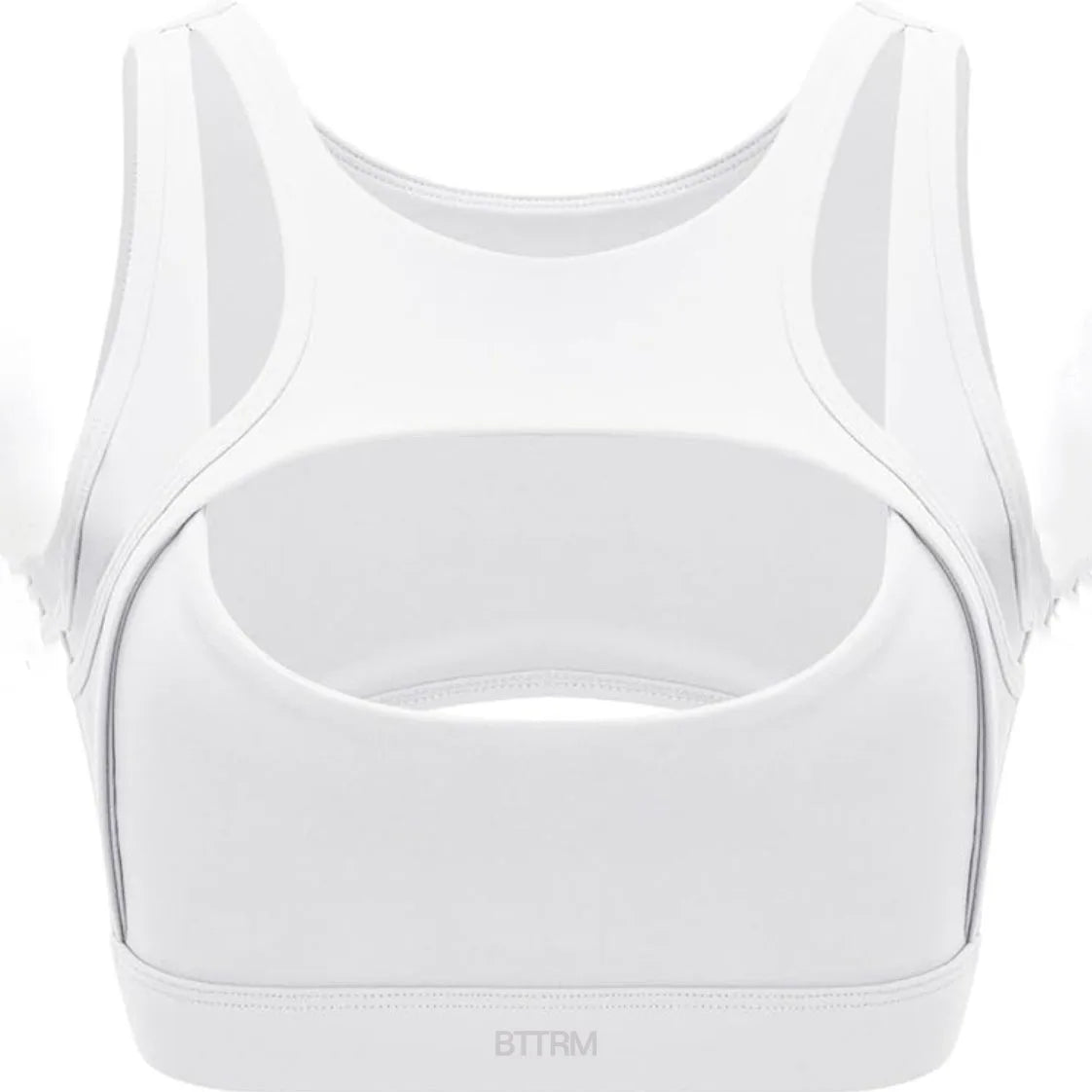 Hollow Sports Bra High Impact Push Up — Naked | KIMLUD