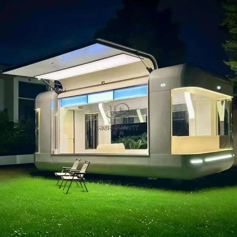 KIMLUD, Custom fast food trailer order hot dog pizza burger mobile food truck outdoor street kitchen restaurant trailer for sale, KIMLUD Womens Clothes