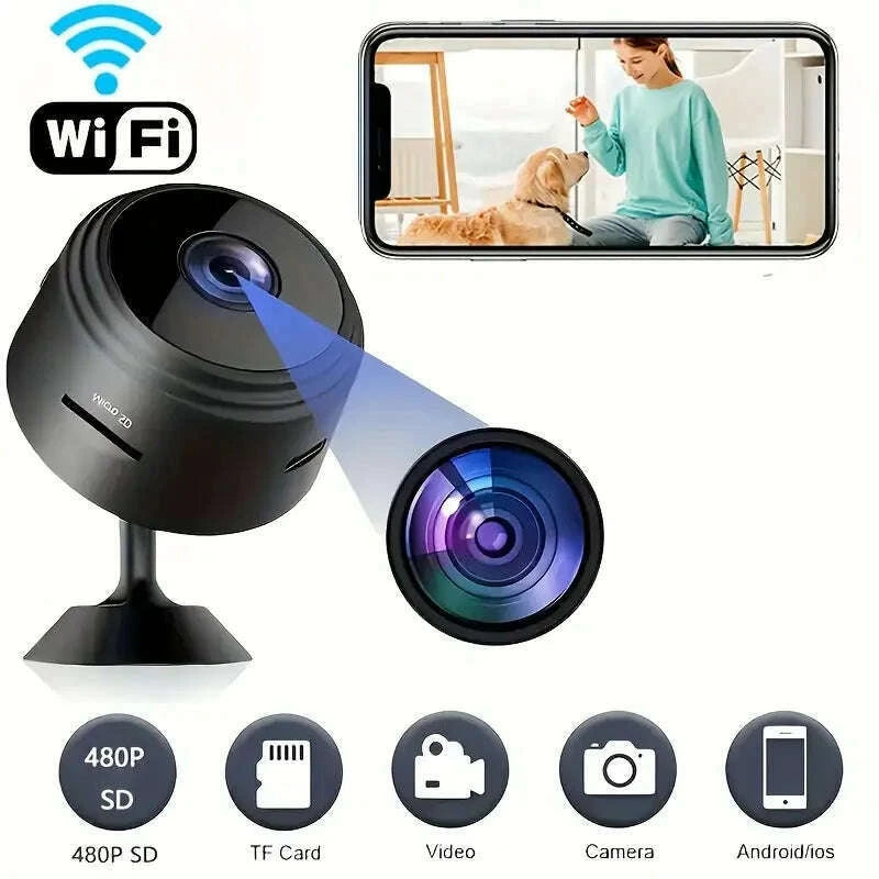 home intelligent security surveillance camerausb rechargeable battery-wi-fi support mobile phone remote application-christmaskimlud-womens-fashion-34626534