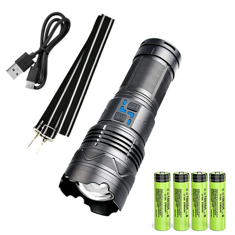 high-power-white-laser-flashlight-super-bright-led-spotlight-long-range-torch-zoom-emergency-outdoor-with-battery-indicatorkimludkimlud-35562487
