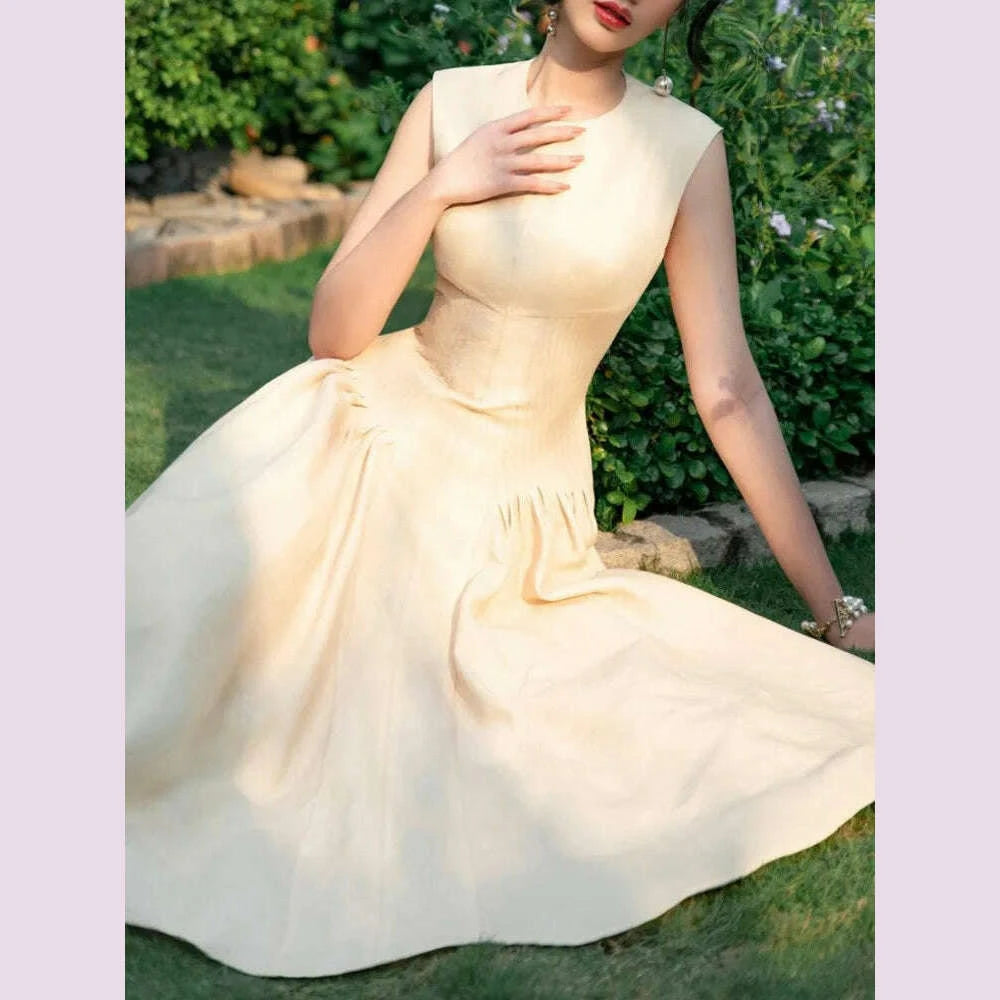 deat-elegant-dress-o-neck-pleated-a-line-big-swing-sleeveless-solid-womens-evening-party-dresses-2025-spring-new-tide-35z1884-kimlud-kimlud-33917179