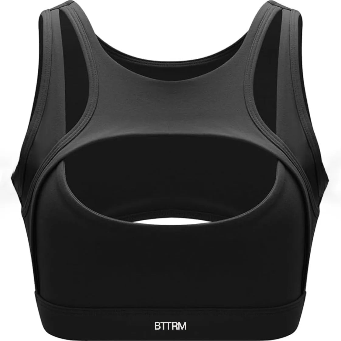 Hollow Sports Bra High Impact Push Up — Naked | KIMLUD