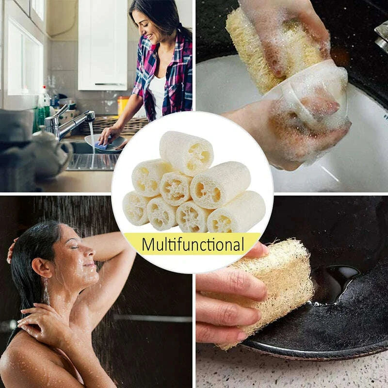 4pcspack-organic-loofahs-loofah-spa-exfoliating-scrubber-natural-luffa-body-wash-sponge-remove-dead-skin-made-soap-4-inchkimludkimlud-35578215