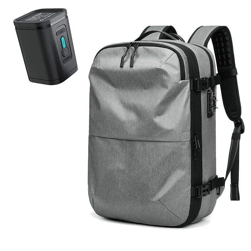 KIMLUD, Men Travel Backpack vacuum compression 17 inch Laptop Backpack Business Large Capacity school Backpack Expanded Hiking backpack, KIMLUD Womens Clothes