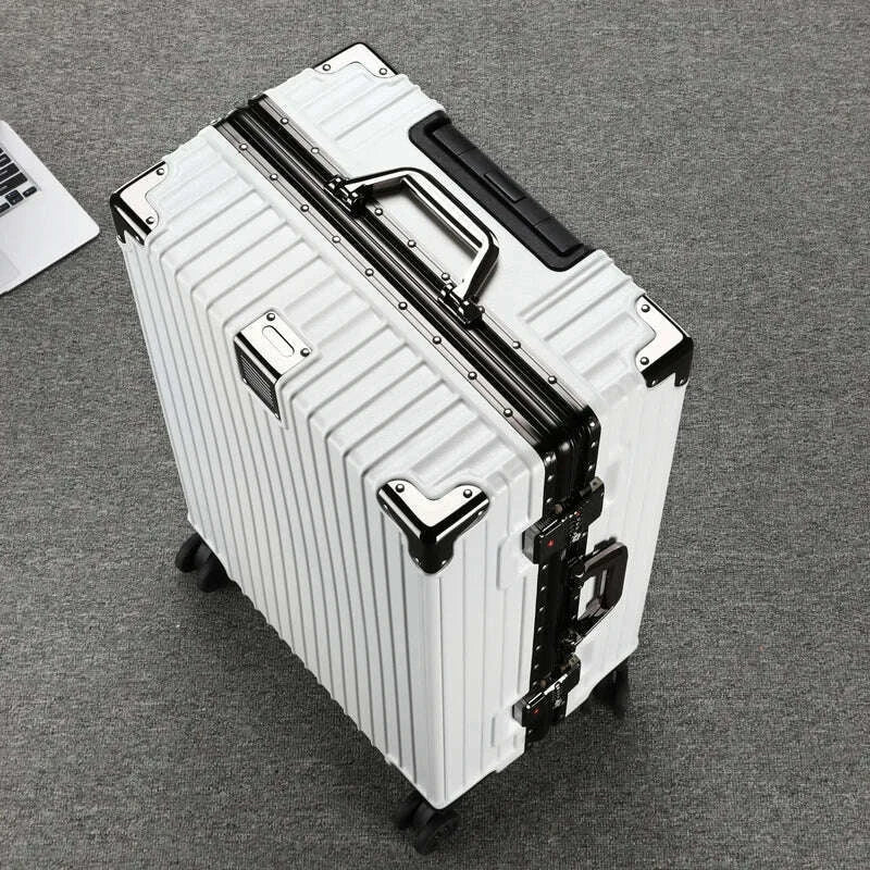 travel-suitcase-aluminum-frame-20-inch-carrier-suitcase-0n-wheels-durable-password-suitcase-262830-large-capacity-luggagekimlud-womens-fashion-34613677