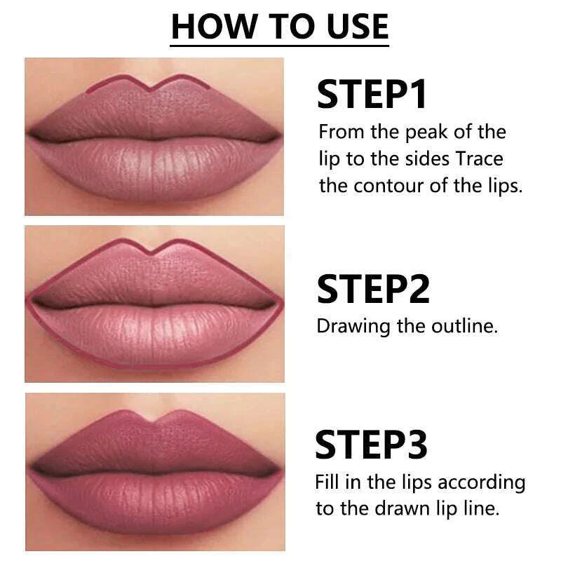 12-colors-sexy-matte-lipstick-pencil-waterproof-lasting-lip-liner-pen-non-stick-cup-lip-contour-pencil-beauty-makeup-set-kimlud-kimlud-33921628