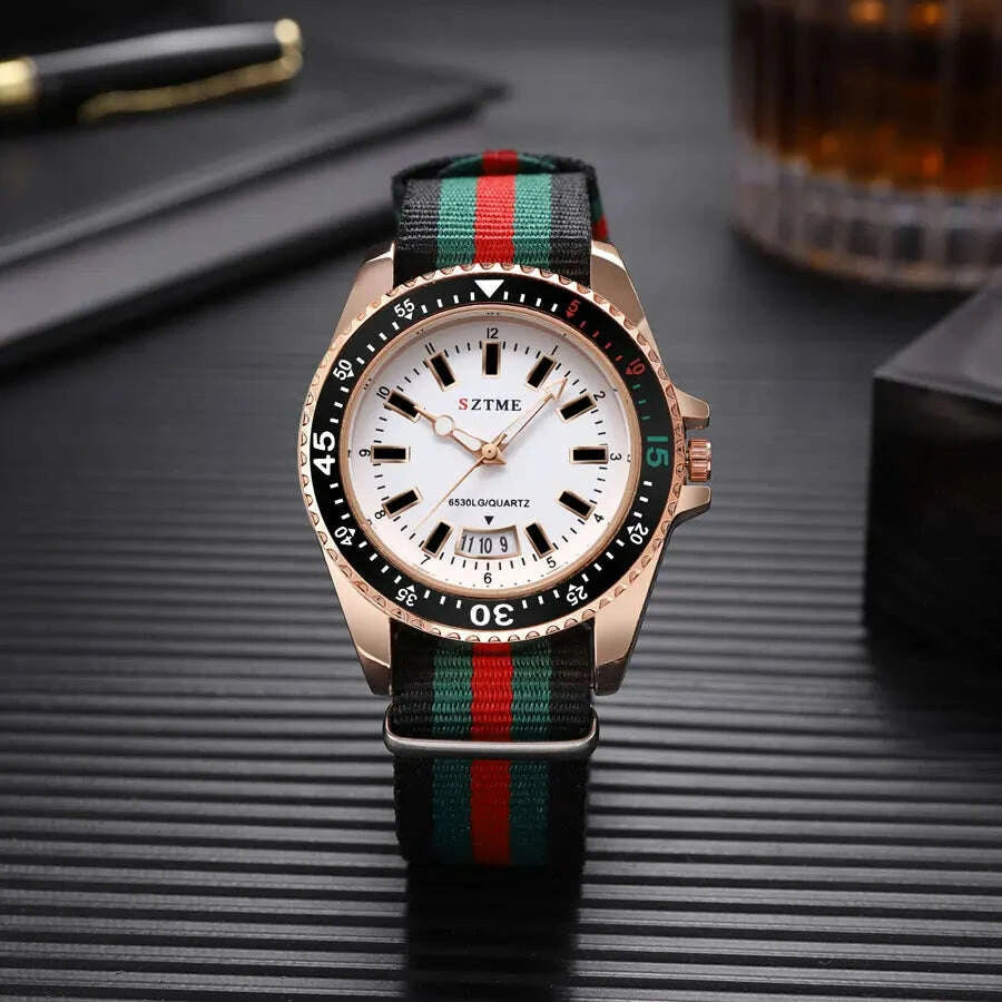 new-fashionable-mens-nylon-strap-calendar-watch-luxurious-and-simple-business-mens-and-womens-night-light-quartz-watchkimludkimlud-35559589