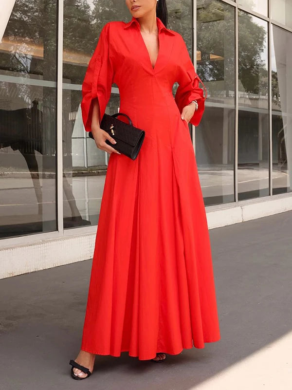 Maxi Dress – A-Line Silhouette – Long Dress | KIMLUD