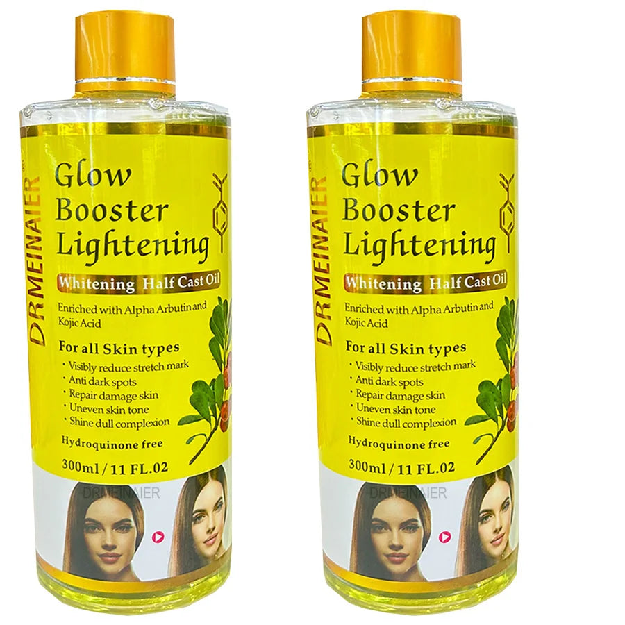 Castor Oil Based Serum Brightening With Alpha Arbutin And Kojic Acid — Golden | KIMLUD
