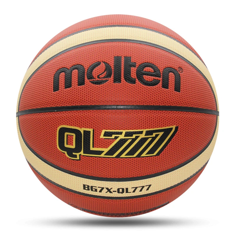 PU Basketball Official Size 7 6 5 — Orange | KIMLUD