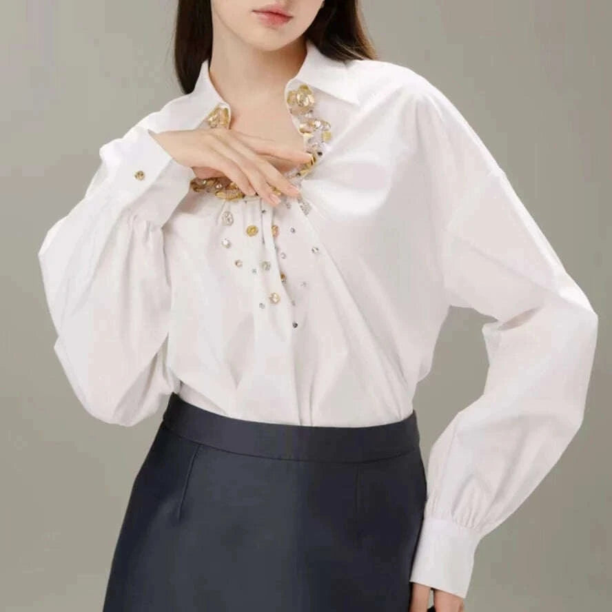 new-in-2024-autumn-sequined-stitch-cotton-shirts-and-blouses-woman-elegant-top-blusas-women-clothes-office-lady-casual-shirtskimlud-womens-fashion-34605486