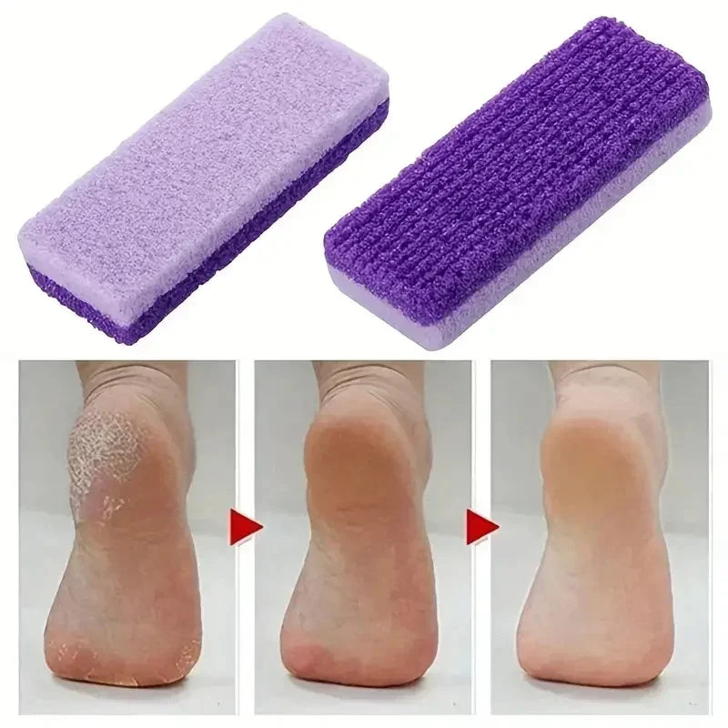 1pc Foot Exfoliator - Pumice Stone & Callus Remover for Smooth Feet, Pedicure Heel Scrubber Tool