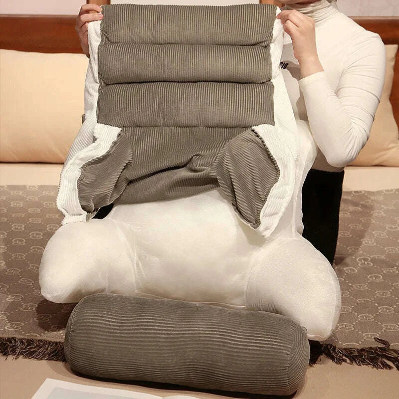 KIMLUD, multifunctional bedside mat, tatami mattress, soft bag mat, sofa mat, large backrest mat., KIMLUD Womens Clothes