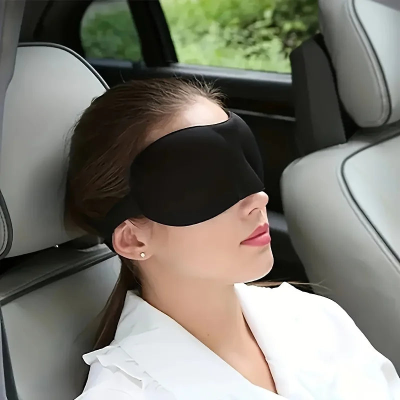 Eye Mask for Sleeping 3D Contoured Cup Blindfold Concave Molded Night Sleep Face Masks Block Out Light with Women Men Eyepatch