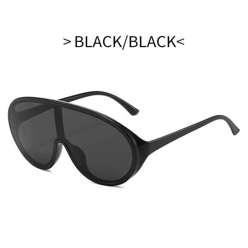 Cycling Sunglasses UV400 Anti-Glare — Black | KIMLUD