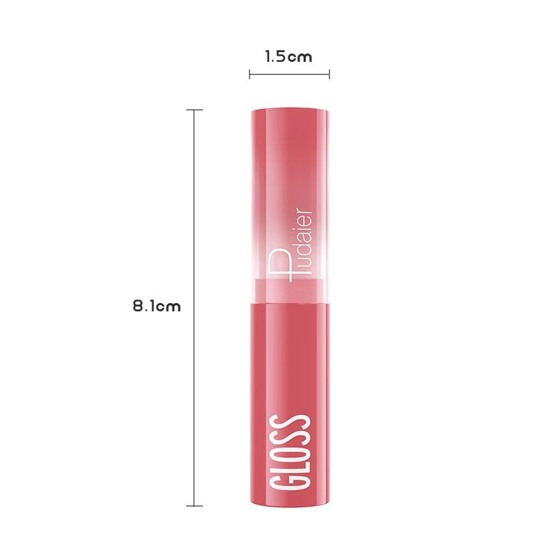 Watery Mirror Lip Gloss Dewy Glass-Sheen With Subtle Aquatic Glow — Soft Rose Pink | KIMLUD