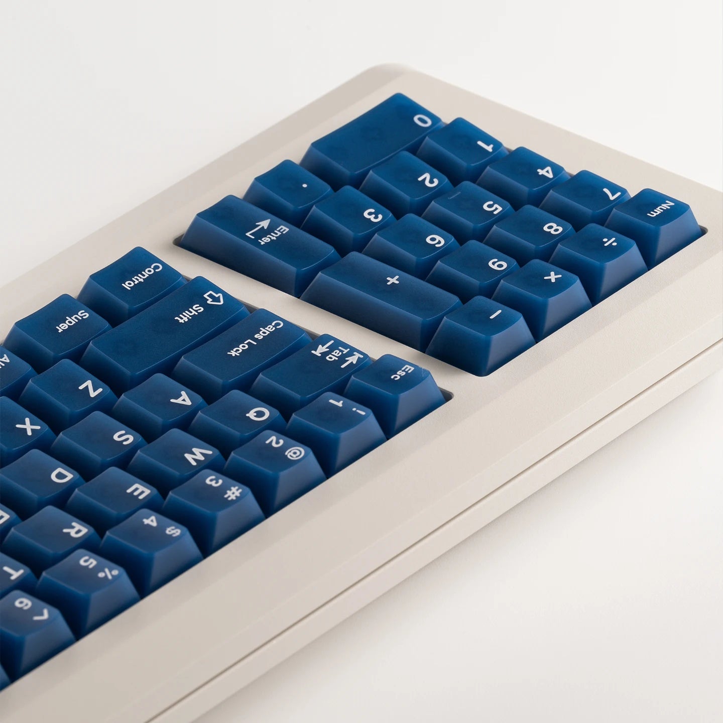 Multicolor Transparent PC Keycaps Cherry profile Shine Through Keycap Sets With Numberpad Key Cap for MX Mechanical Keyboard