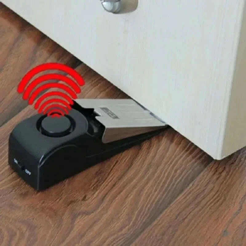 door-stop-alarm-125-db-anti-theft-burglar-stop-system-wedge-shaped-door-stop-stopper-alarm-block-blocking-system-for-hotel-homekimludkimlud-35562205