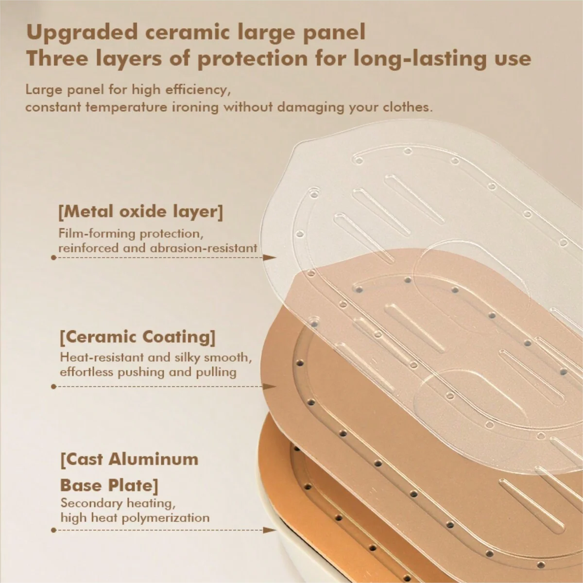 KIMLUD, Foldable mini steam iron Steam iron, strong penetration steam to remove wrinkles, suitable for clothes, wool, poly, silk, linen,, KIMLUD Womens Clothes