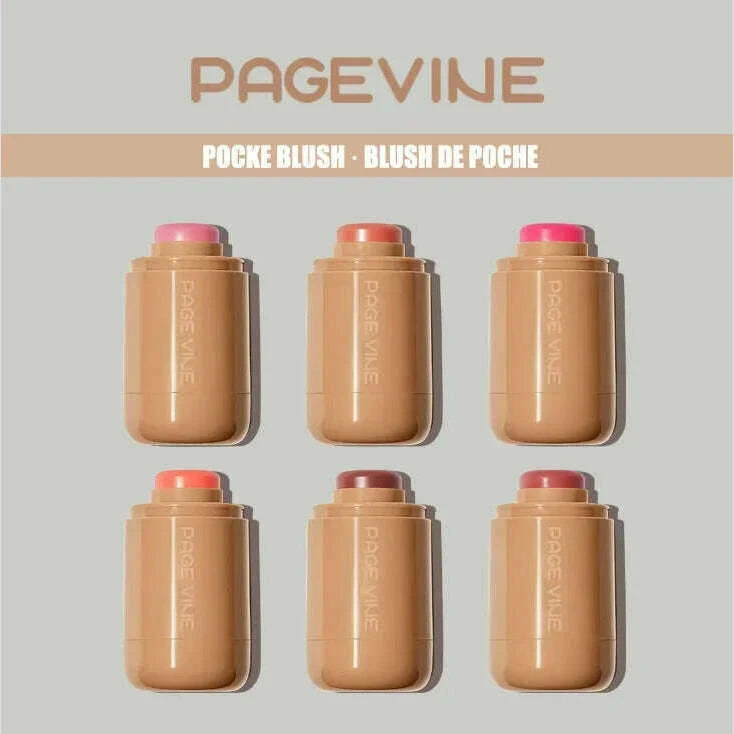 page-vine-matte-blush-lips-cheeks-2-in-1-highlighter-stick-longlasting-brightens-hydrating-natural-skin-creamy-blusher-makeupkimlud-womens-fashion-34602988