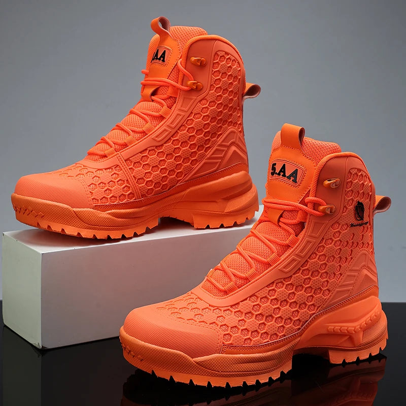 Men's Winter Boots – Warm Waterproof Non-Slip Plush – Snow Boots | KIMLUD