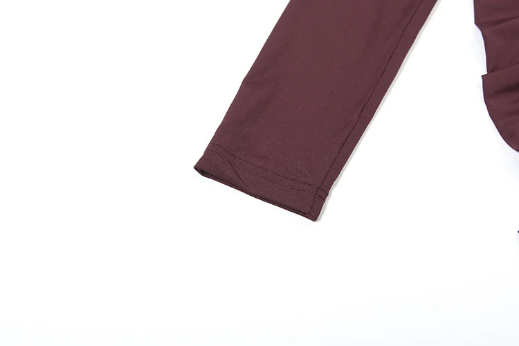 SiSterlinda Ruched Waistless Maxi Dress Women Sexy Shoulder Padded Patchwork Turtleneck Elegant Stretch Skinny Evening Bodycon