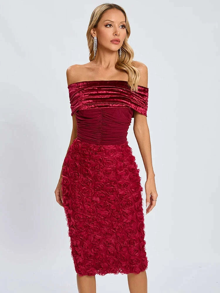 vc-red-off-the-shoulder-midi-dress-flower-patchwork-mesh-slash-neck-velvet-bodycon-prom-celebrity-cocktail-party-wear-vestidoskimlud-womens-clothes-35075406