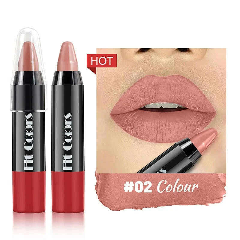 matte-brown-lip-liner-pencil-lip-outline-contouring-lasting-waterproof-lipstick-crayon-pigments-moisturizing-lip-balm-cosmeticskimlud-womens-fashion-34604617