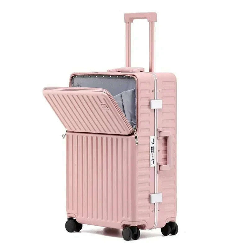 formsio-202426-spinner-carry-on-suitcase-bag-hand-luggage-check-in-aluminum-frame-laptop-pc-business-trolley-case-with-wheelkimlud-womens-fashion-34612577