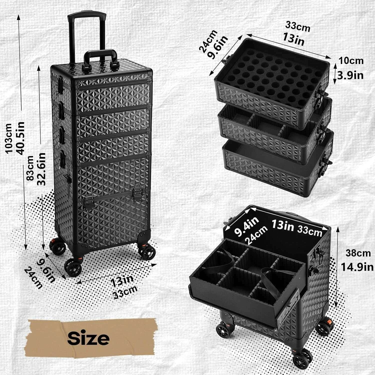 professional-makeup-train-case-on-wheels-extra-large-cosmetic-case-rolling-makeup-case-trolley-makeup-organizer-with-wheelskimlud-womens-fashion-34613738