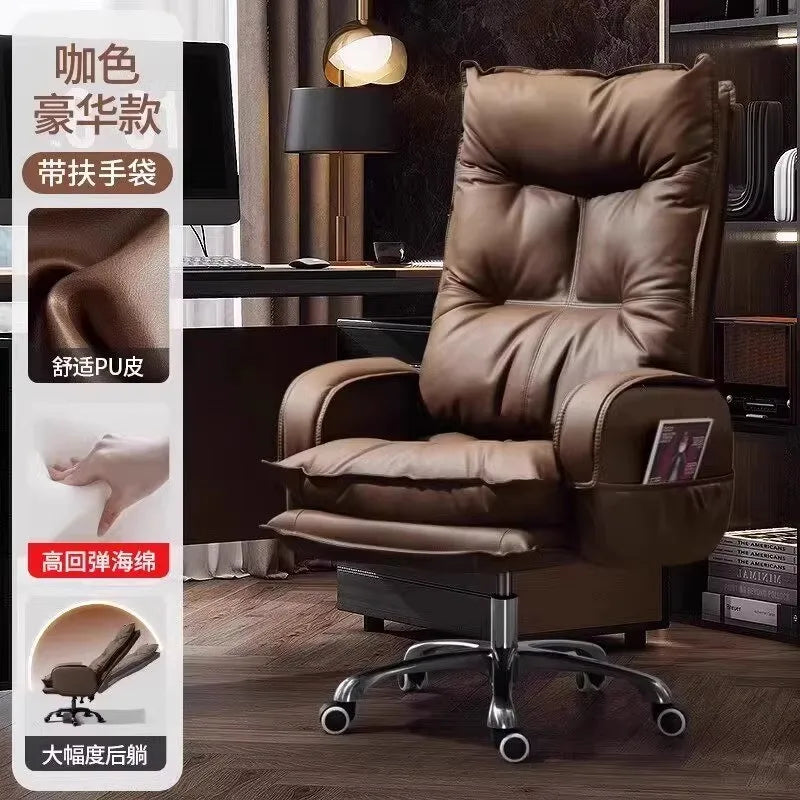 Cheap Luxury Office Chair Foot Rest Designer Wheel Gaming Office Chair Oversized High Study Silla De Oficina Home Furniture