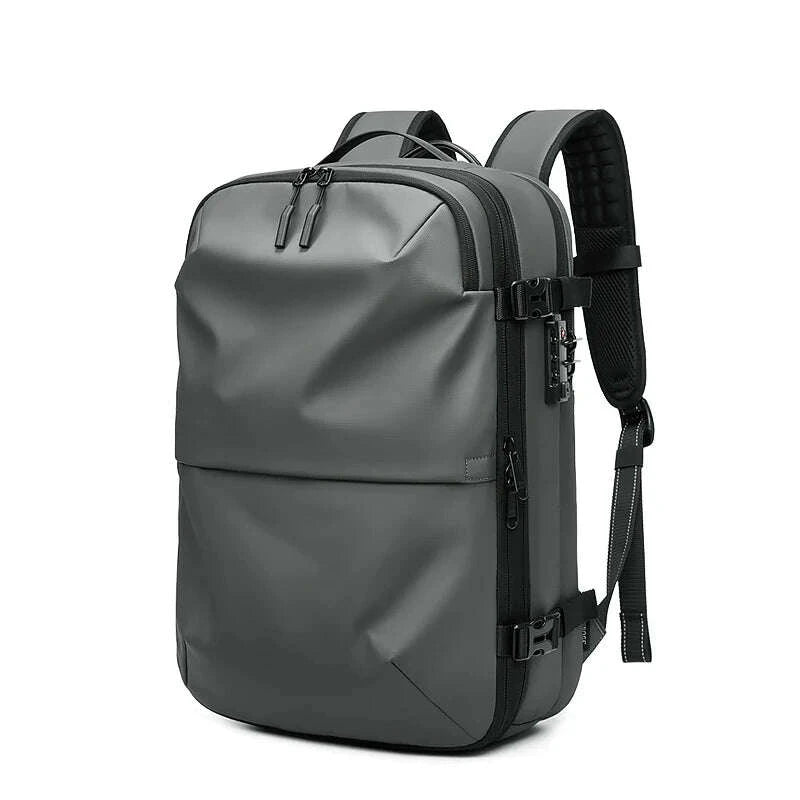KIMLUD, Men Travel Backpack vacuum compression 17 inch Laptop Backpack Business Large Capacity school Backpack Expanded Hiking backpack, KIMLUD Womens Clothes