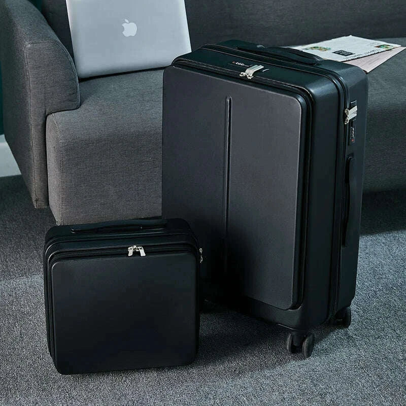 front-opening-laptop-luggage-small-20-boarding-trolley-case-24-mens-business-travel-lockbox-thick-set-dry-and-wet-separationkimlud-womens-fashion-34612917