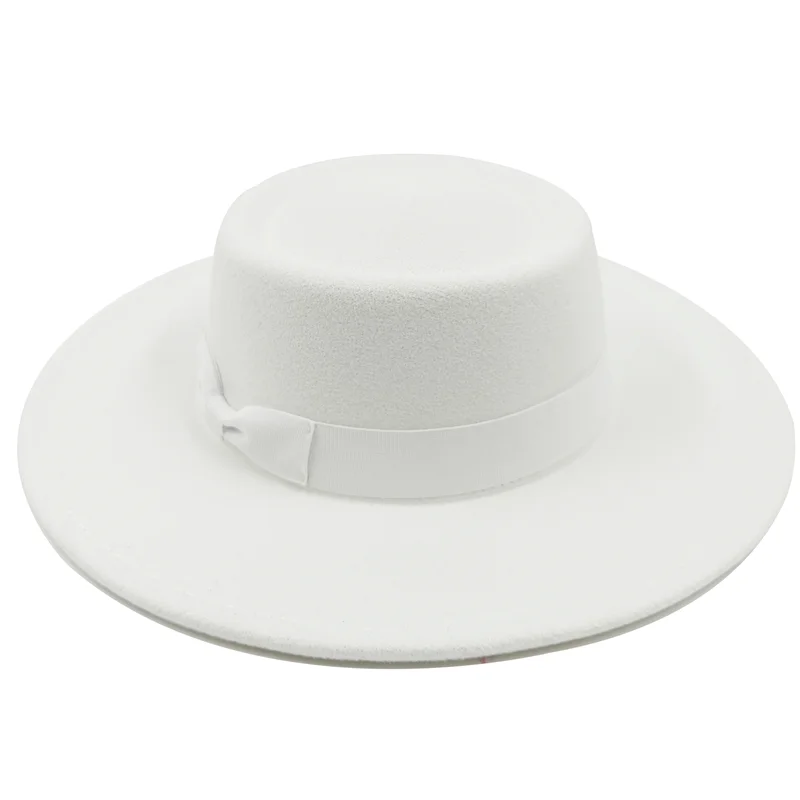 Sombrero Raised Top Fedora Hat 2023 New European and American Fedora Hat Jazz Hat Men's Round Top Hat New Wholesale Sombrero