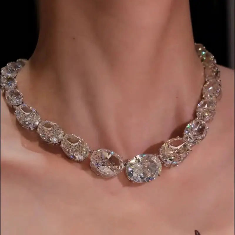 Necklace – Zircon Stone – 925 Sterling Silver | KIMLUD