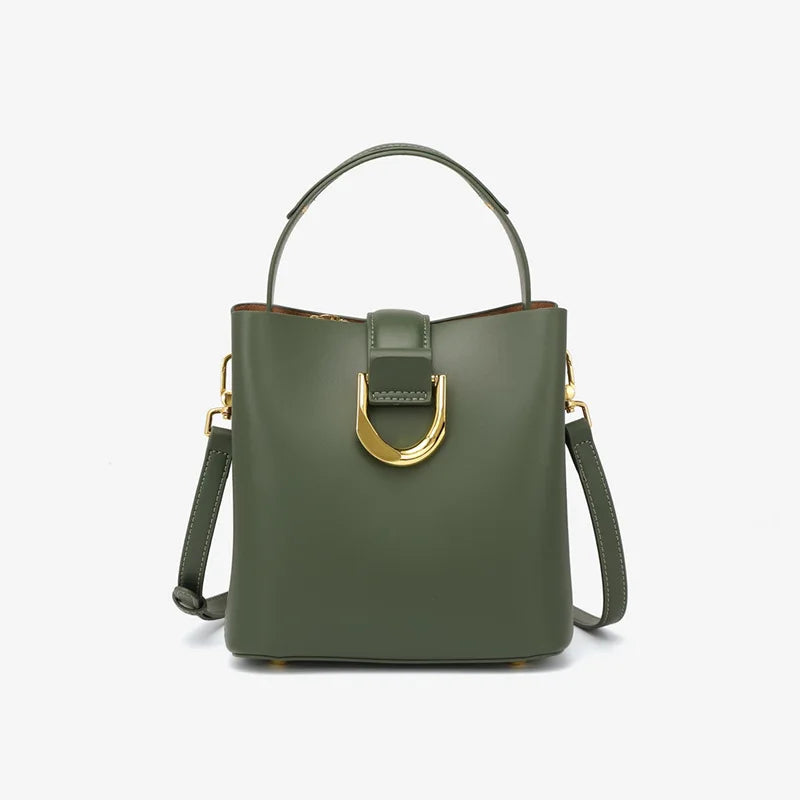 Handbag – Crossbody Messenger – Genuine Leather | KIMLUD