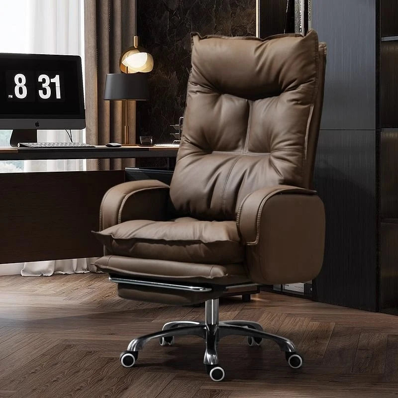 comfortable sedentary Boss chair office business ergonomic Computer chair on wheels Relax bureaustoel ergonomisch Furniture