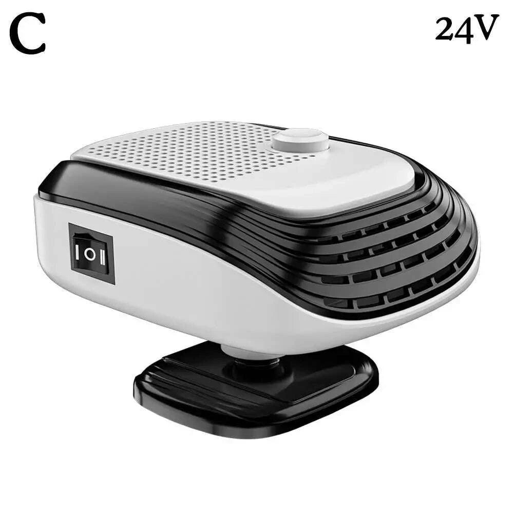 KIMLUD, Car Winter Fast Heating 120w Electric Heated Fan Auto Windshield Defogging Heating Cooling Truck RV SUV Travel Camper Tools, KIMLUD Womens Clothes