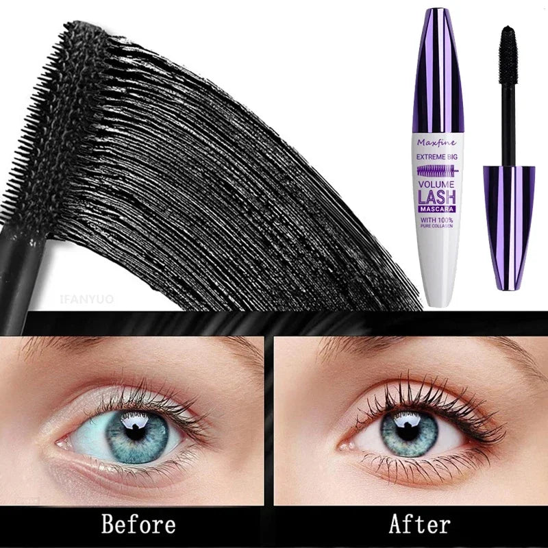 Mascara – 5D Volume – Curling – Blue Purple | KIMLUD