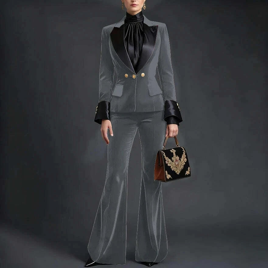 luxury-velvet-womens-burgundy-suits-three-buttons-2-piece-set-vintage-satin-peaked-lapel-blazer-flared-pants-evening-outfitkimlud-womens-clothes-35081911