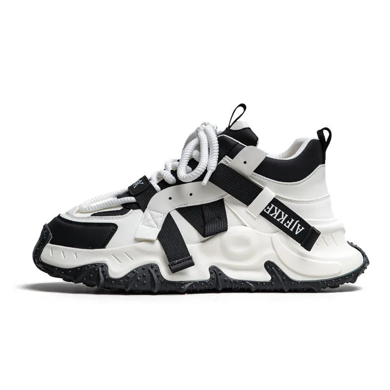 Men's Casual Sneakers - Height Increasing Thick Sole - EVA Insole | KIMLUD