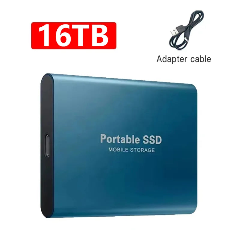 Portable External Hard Drive 1TB 2TB High-Speed SSD Fast Transfer Mini Solid Hard Disk Storage for Laptop Desktop MAC 2025 New