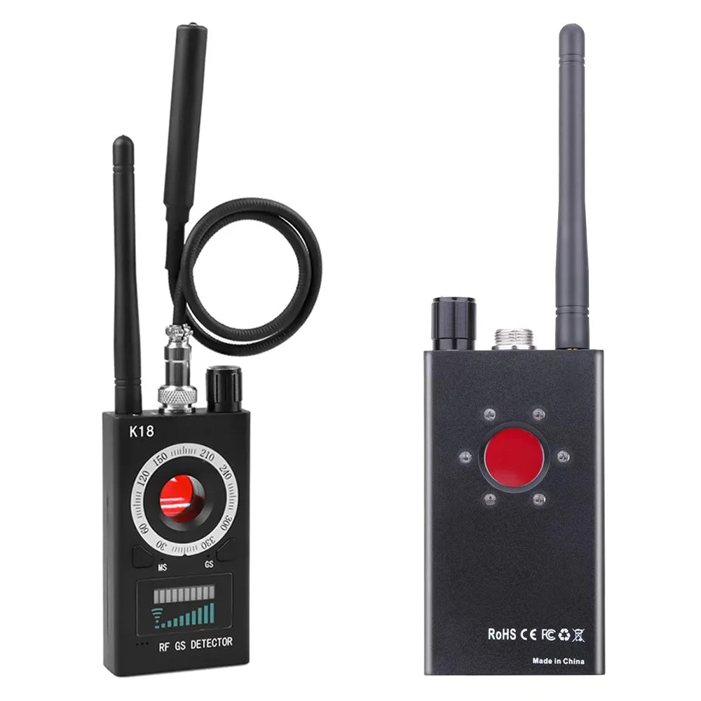 Sleek Detector Multi-Function Anti Spy — Black | KIMLUD