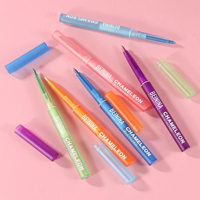 Eyeliner Pen – Long-Lasting – Gel Pen – Six Colors Available | KIMLUD
