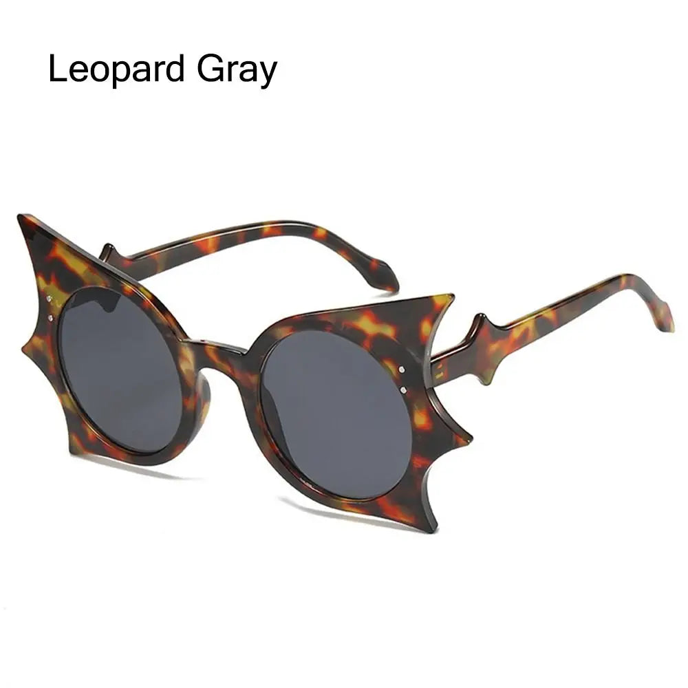 Rimless Bat Shaped Sunglasses UV 400 Protection — Multicolor | KIMLUD