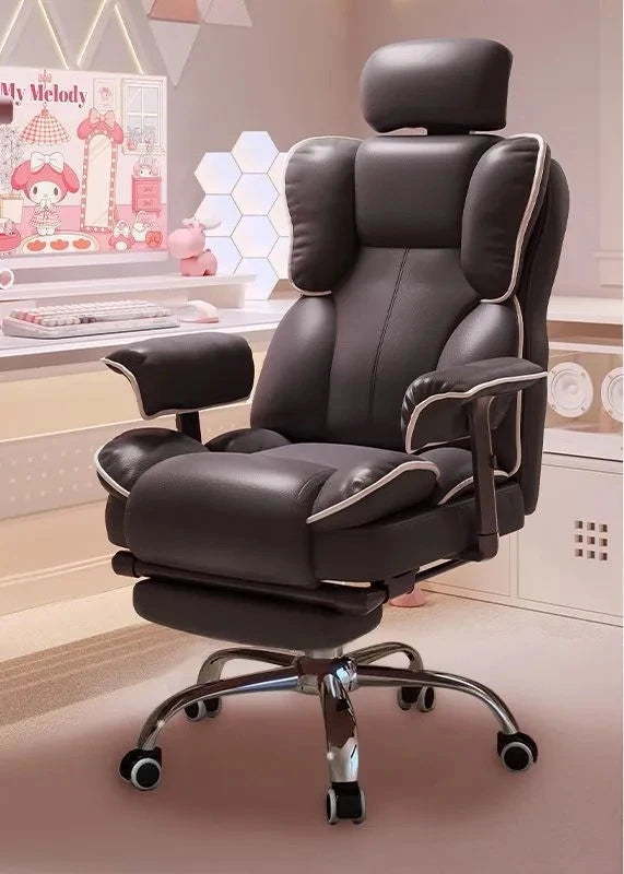 Sofa Chair - Ergonomic Design - Synthetic Leather | KIMLUD