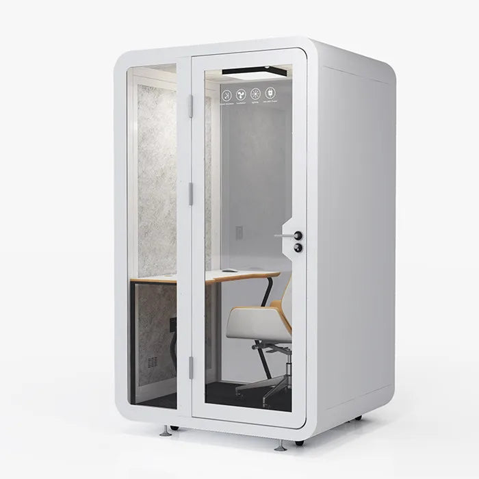 Sound Insulation Silent Booth – Detachable – Aluminum Frame | KIMLUD