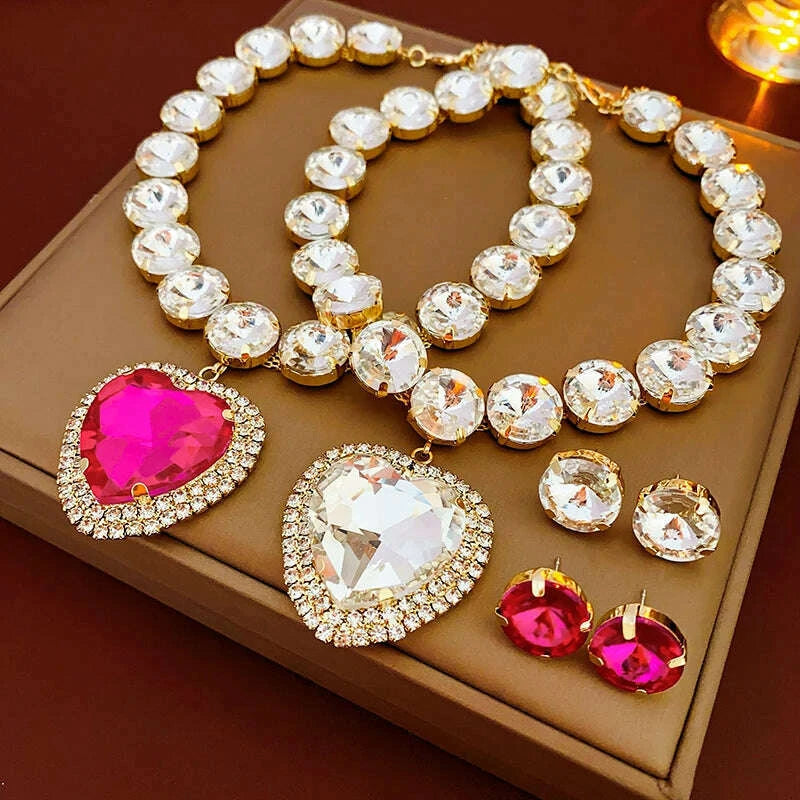 romantic-heart-pendant-necklace-earrings-set-luxury-rhinestone-necklace-stud-earrings-jewelry-sets-for-party-wedding-bridal-kimlud-kimlud-33912754