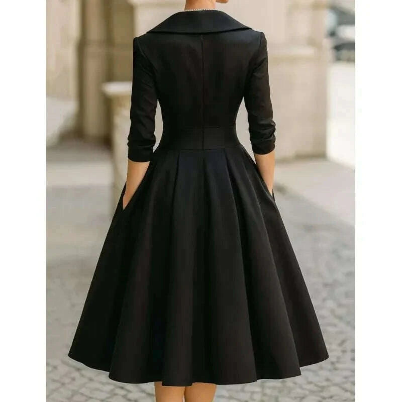 womens-fashion-dress-new-style-v-neck-waist-hugging-makes-you-look-slim-and-elegant-long-sleeves-maxi-prom-dresses-for-womenkimlud-womens-fashion-34618240