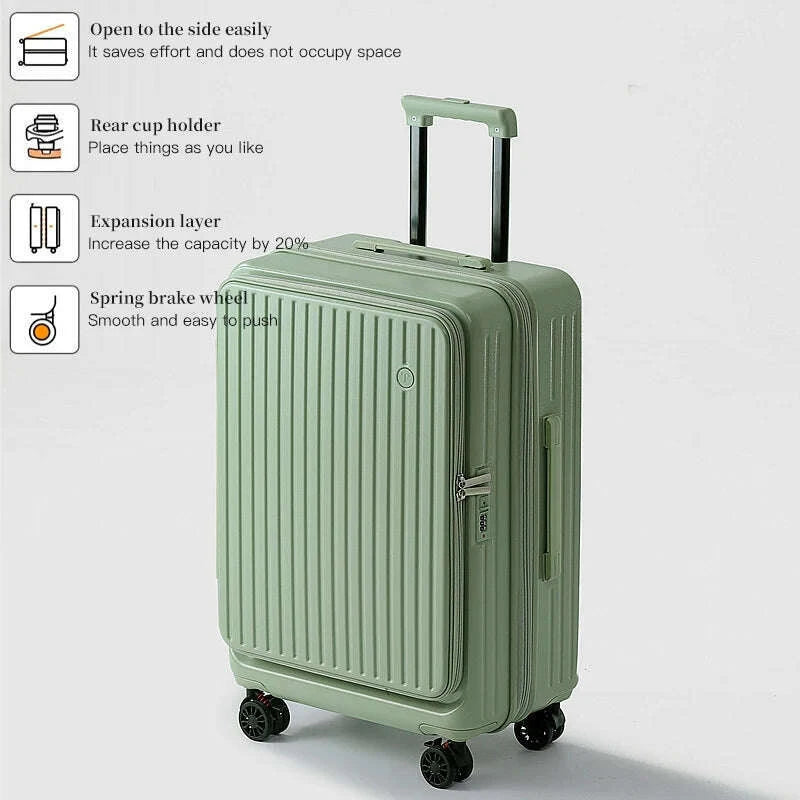 expandable-hard-side-trolley-luggage-set-with-side-opening---carry-on-checked-suitcases-anti-shock-password-lockkimlud-womens-fashion-34612979